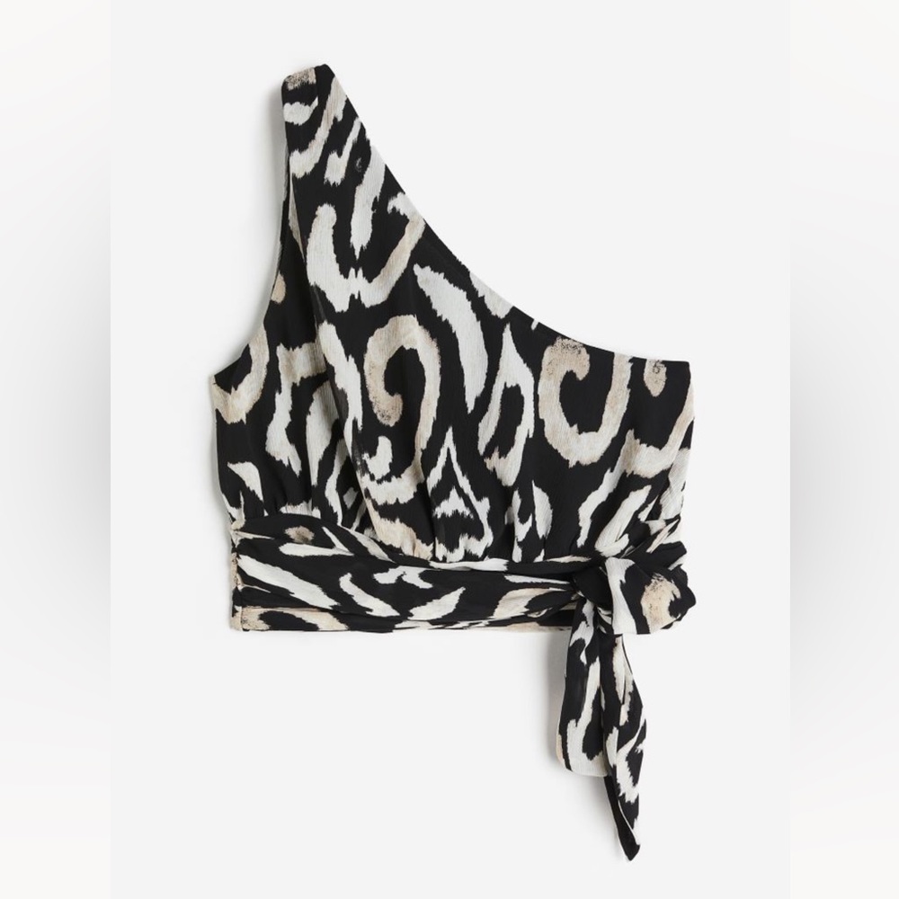 One Shoulder Crop top